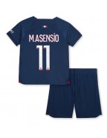 Paris Saint-Germain Marco Asensio #11 Kotipaita Lasten 2023-24 Lyhythihainen (+ shortsit)